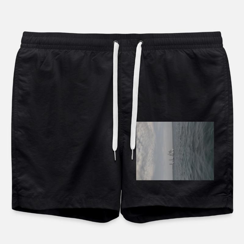 Racing - Swim Trunks - black