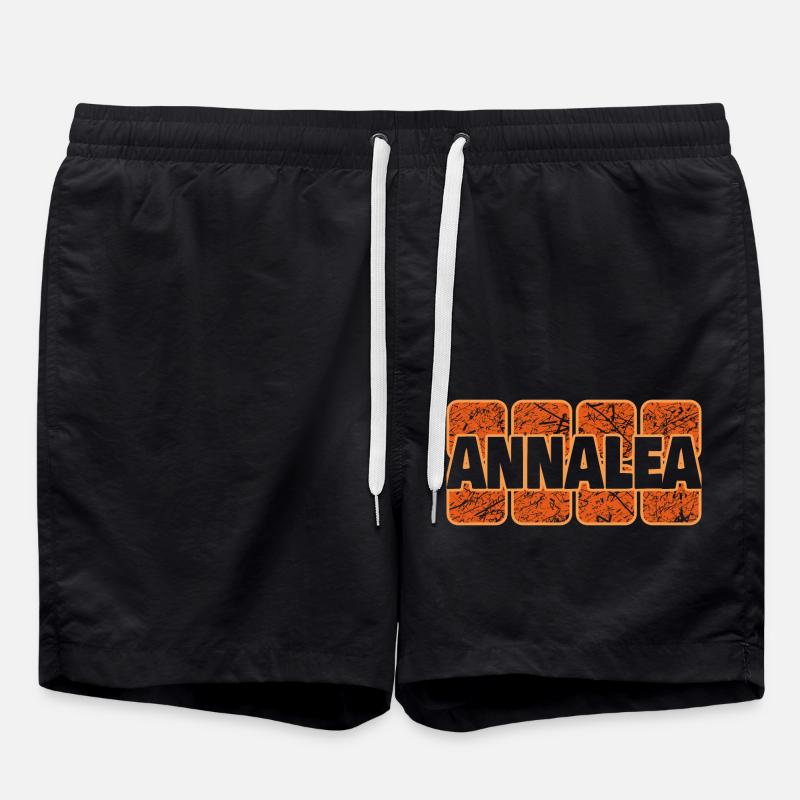 Prénom Annalea - Short de bain - noir