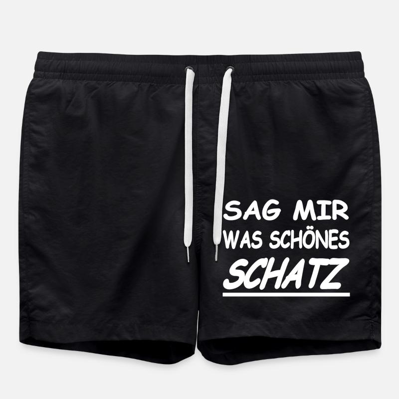 Schatz - Badeshorts - Schwarz