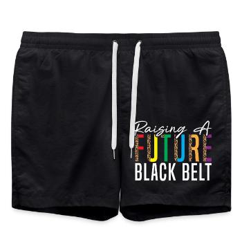 Taekwondo-Grundsätze Taekwon-Do Taekwondo Parent - Badeshorts - Schwarz - Vorne - AI Model Male 185 light (185cm)