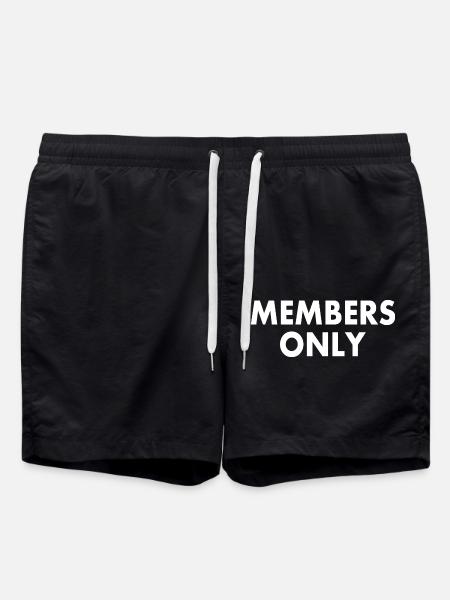 Members only - Swim Trunks - black