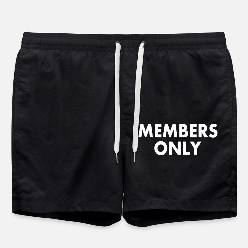 Members only - Swim Trunks - black