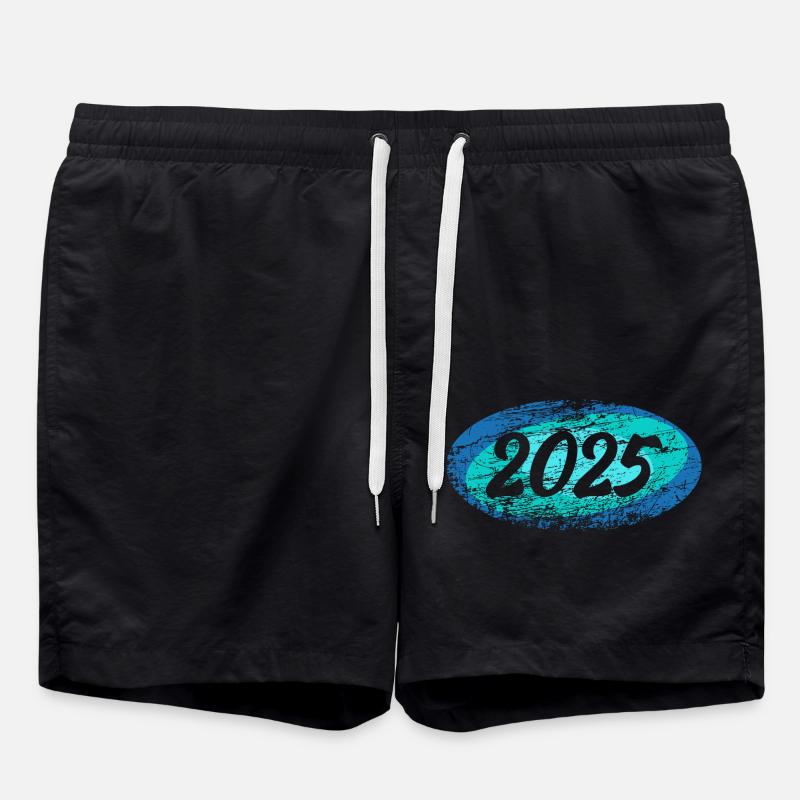 Rétro 2025 - Short de bain - noir