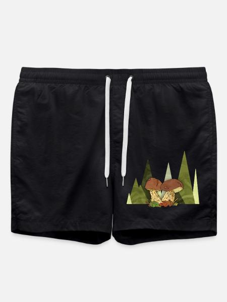 fungi - Swim Trunks - black