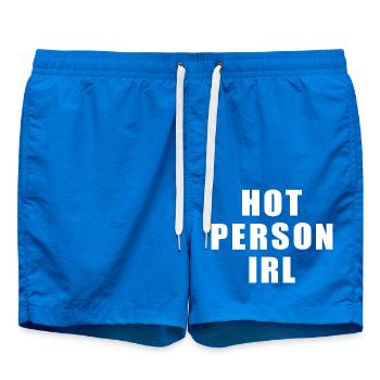 Hot person irl - Swim Trunks - cobalt blue - Front