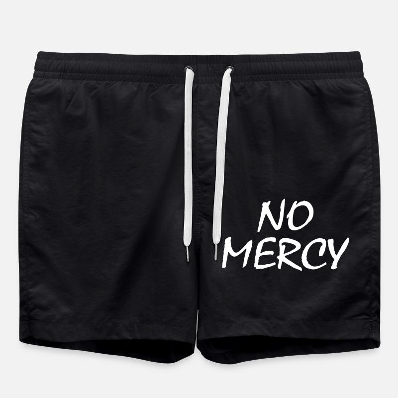 No mercy - Badeshorts - Schwarz