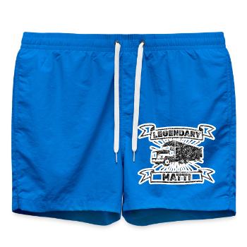 Prénom Matti - Short de bain - cobalt blue - Devant