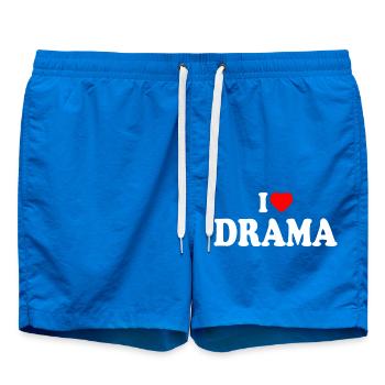 I love drama - Short de bain - cobalt blue - Devant
