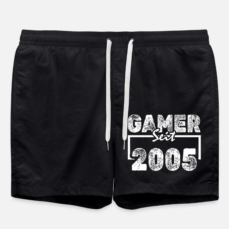 Jeux 2005 - Short de bain - noir