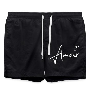 Amour - Swim Trunks - black - Front - AI Model Male 185 light (185cm)