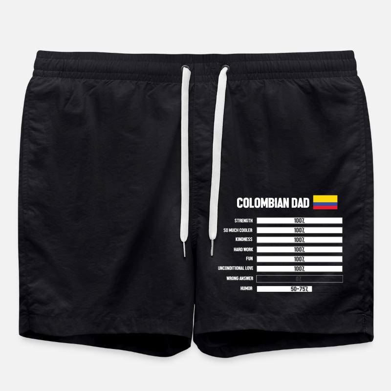 Colombie - Short de bain - noir