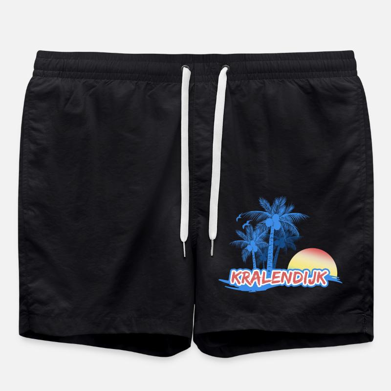 Gift for Kralendijk - Swim Trunks - black