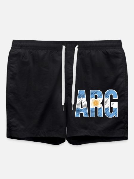 Argentina - Swim Trunks - black