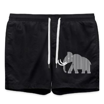 Mammut - Badeshorts - Schwarz - Vorne - AI Model Male 185 light (185cm)