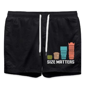 Photographe Photographie - Short de bain - noir - Devant - AI Model Male 185 light (185cm)