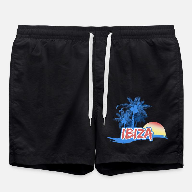 Ibiza Beach - Swim Trunks - black