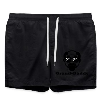Granddaddy - Badeshorts - Schwarz - Vorne - AI Model Male 185 light (185cm)