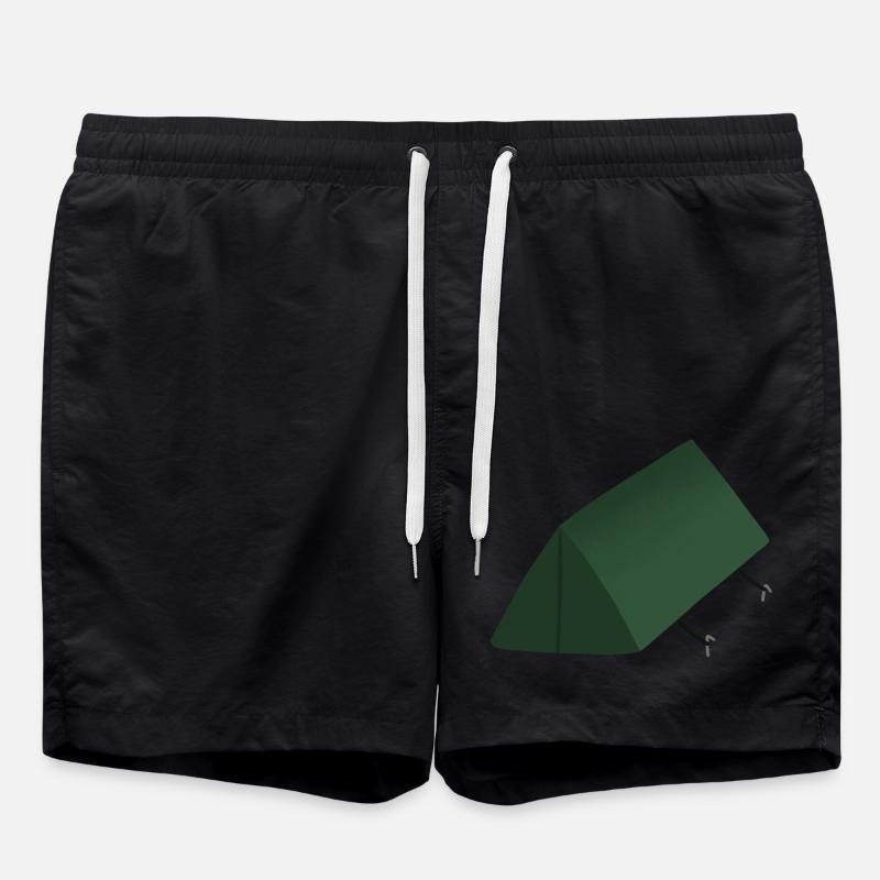 Tente Verte - Short de bain - noir