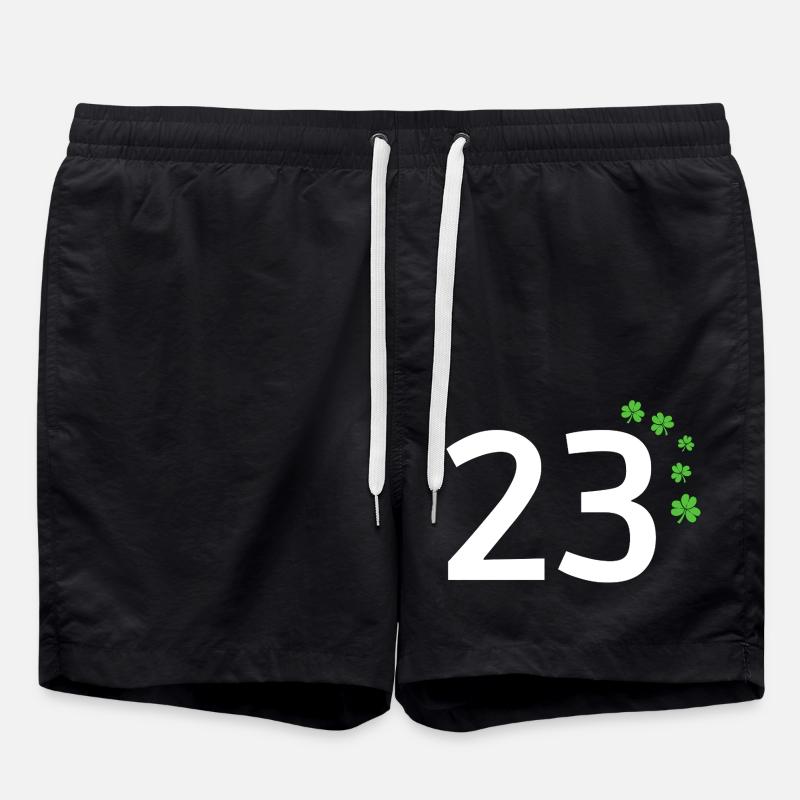 23 - Short de bain - noir