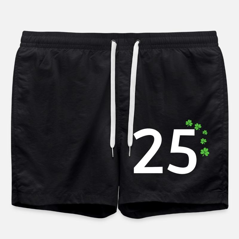 25 - Short de bain - noir
