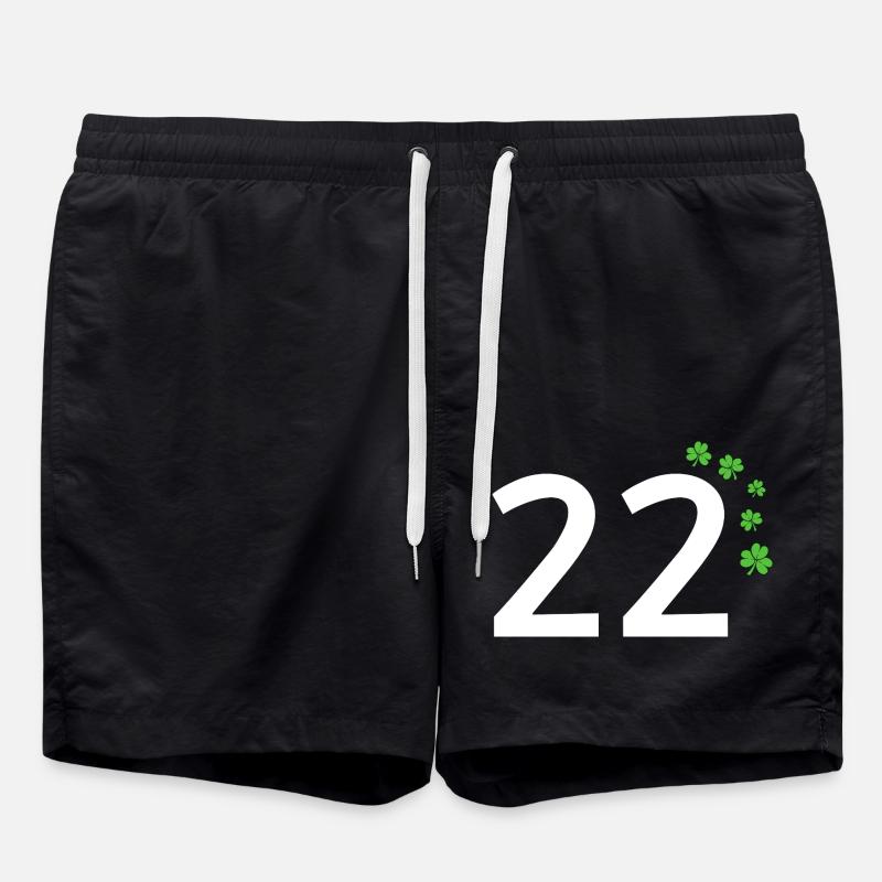 22 - Short de bain - noir