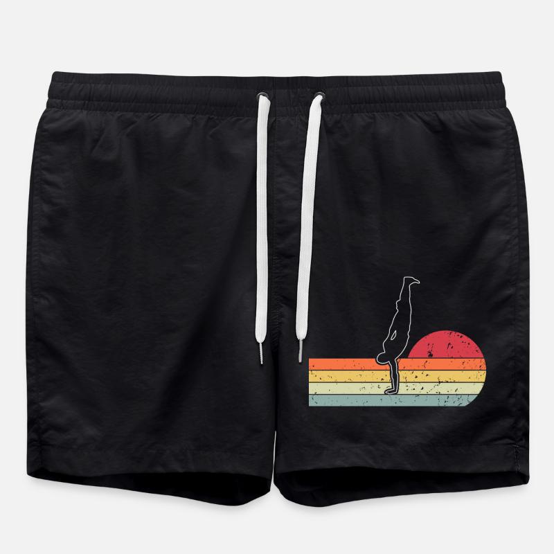 Handstand - Swim Trunks - black