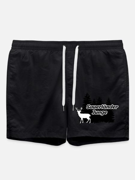Sauerländer Junge - Badeshorts - Schwarz