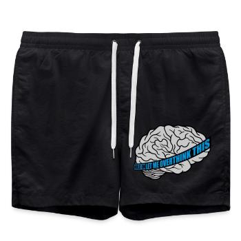 Permettez-moi d’exagérer - Short de bain - noir - Devant - AI Model Male 185 light (185cm)
