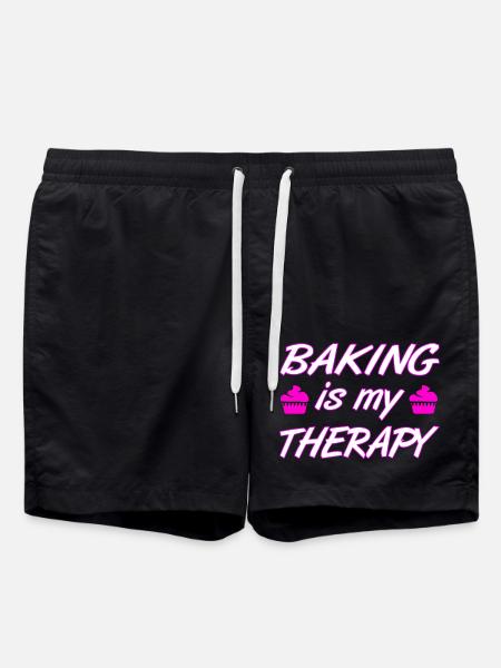 Bake - Swim Trunks - black