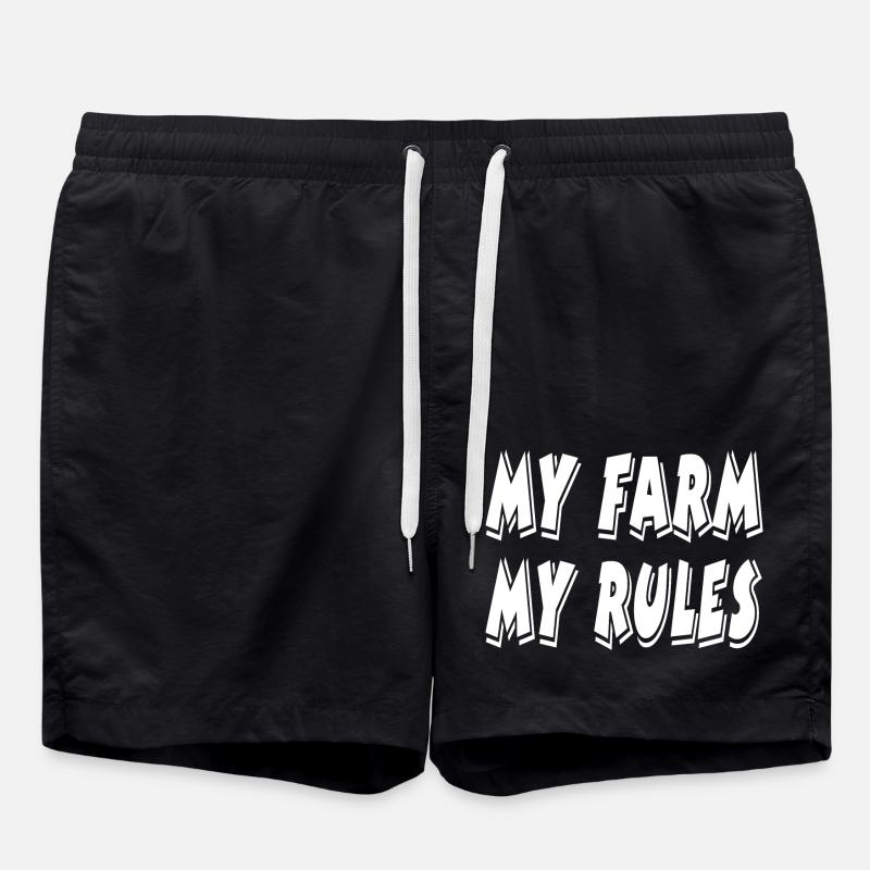 Ferme - Short de bain - noir