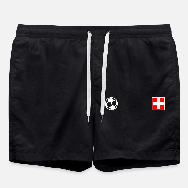 Switzerland - Swim Trunks - black