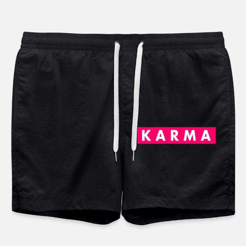 Karma - Short de bain - noir