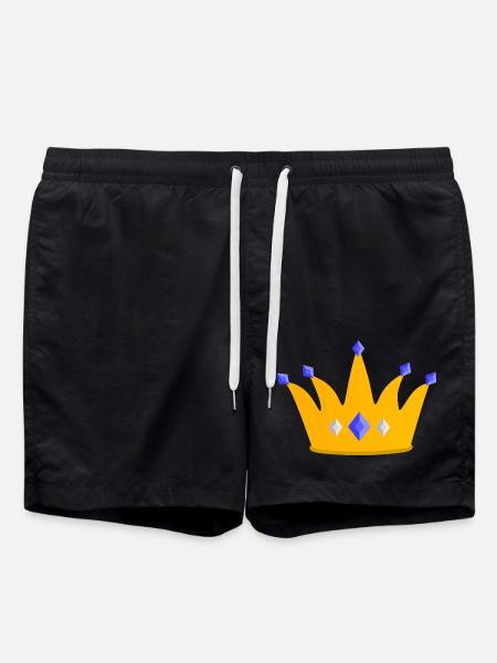 Crown - Swim Trunks - black