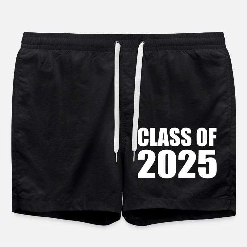 Class of 2025 - Swim Trunks - black