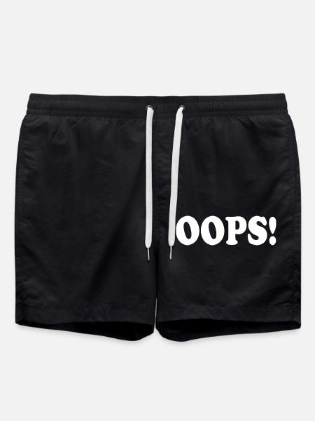 Oops - Swim Trunks - black