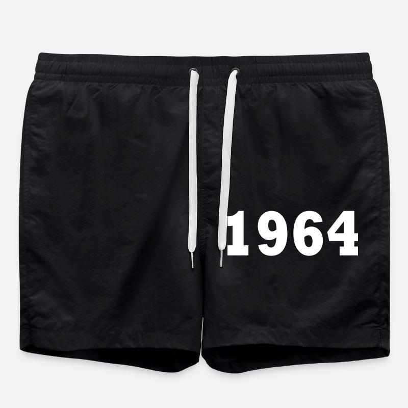 1964 - Short de bain - noir