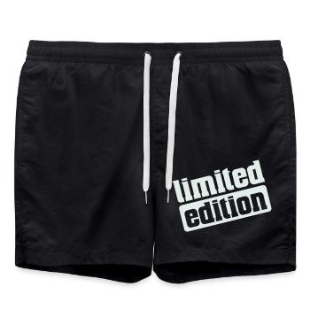 Édition limitée - Short de bain - noir - Devant - AI Model Male 185 light (185cm)
