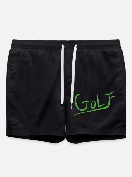 Golf Lovers - Swim Trunks - black