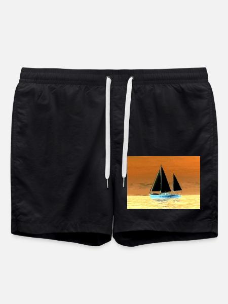Ho boat - Swim Trunks - black