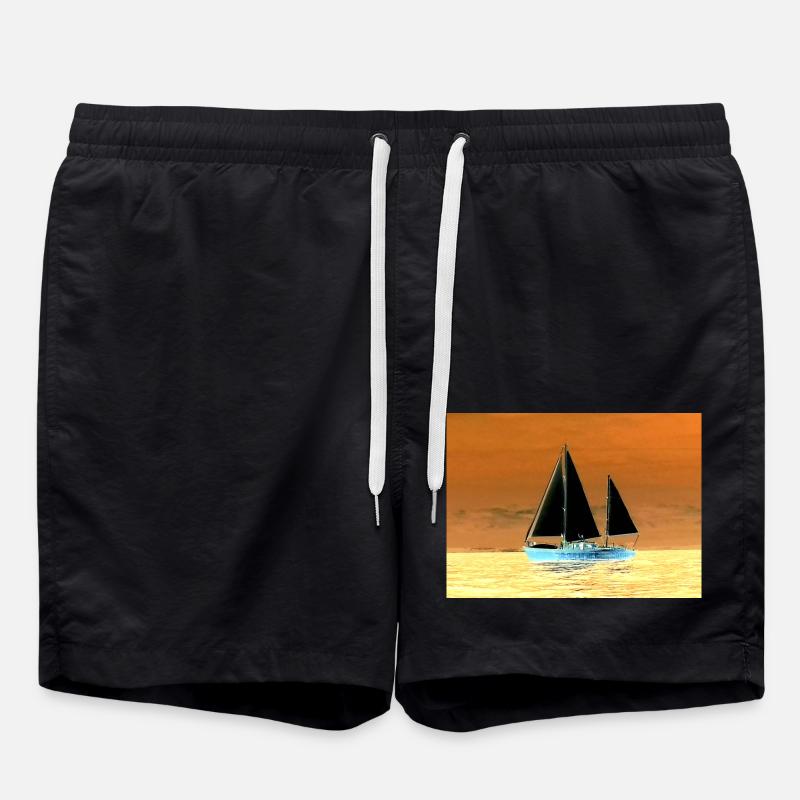 Ho boat - Swim Trunks - black