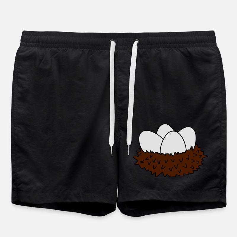 nest - Short de bain - noir