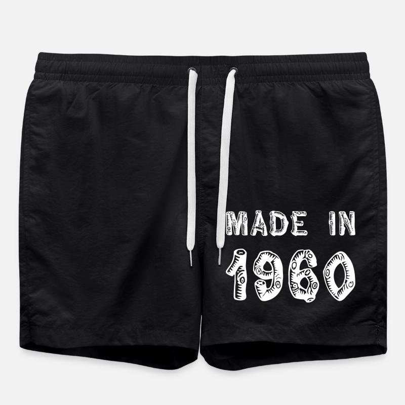 Made in 1960 - Swim Trunks - black