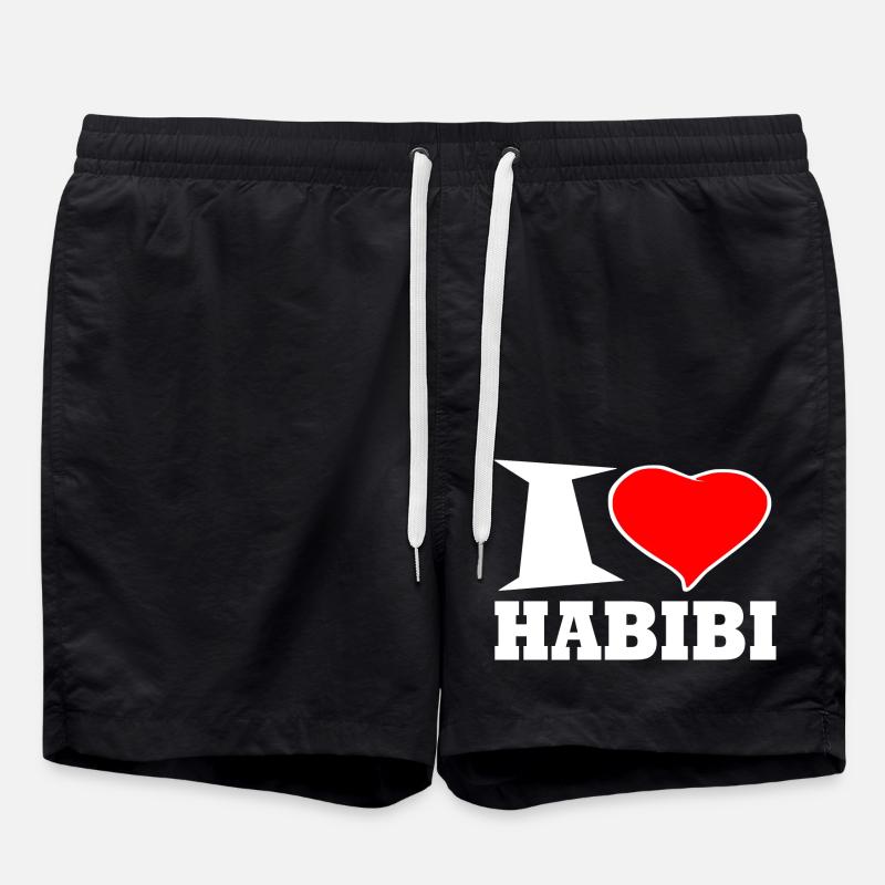 Habibi - Short de bain - noir