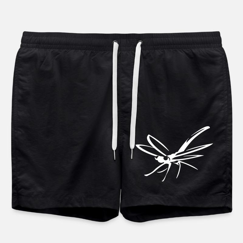 Libellules libellules - Short de bain - noir