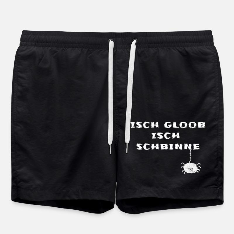 Saxony Proverbs Saxon - Swim Trunks - black