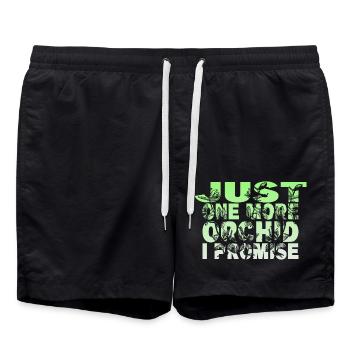 Juste une orchidée de plus que je promets - Short de bain - noir - Devant - AI Model Male 185 light (185cm)