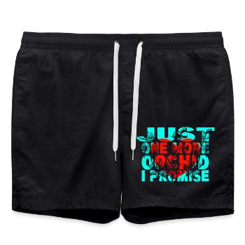 Juste une orchidée de plus que je promets - Short de bain - noir - Devant - AI Model Male 185 light (185cm)