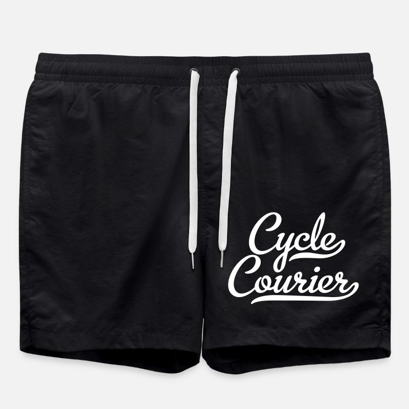 Coursier à vélo - Short de bain - noir