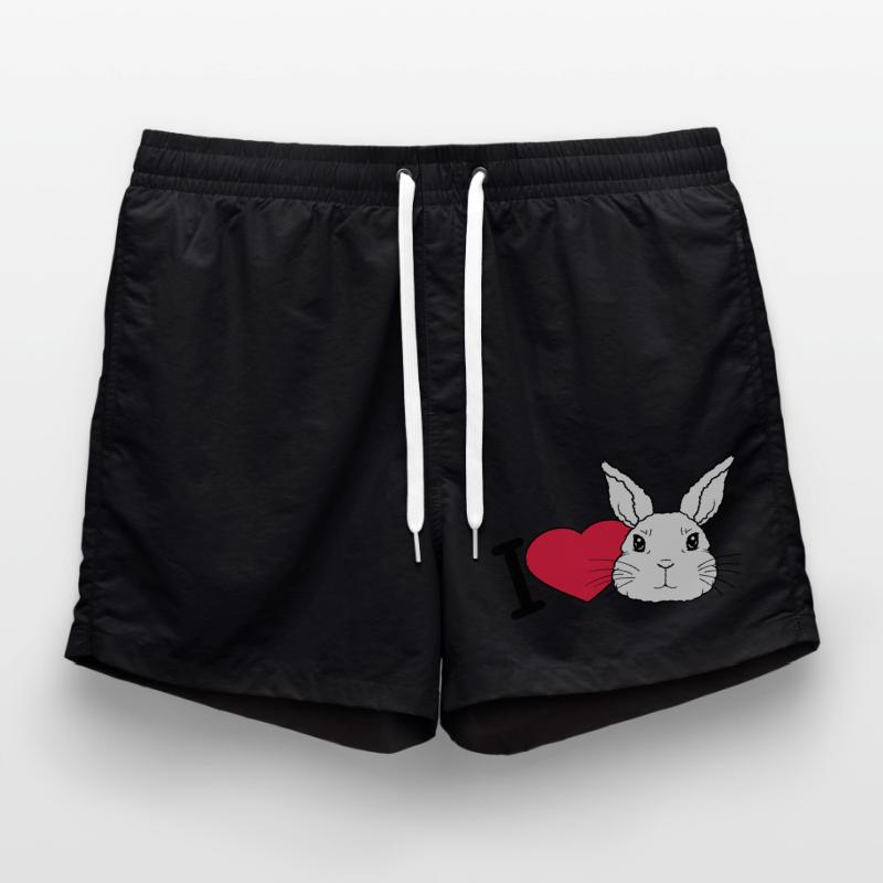 J’adore les lapins Logo Short de bain