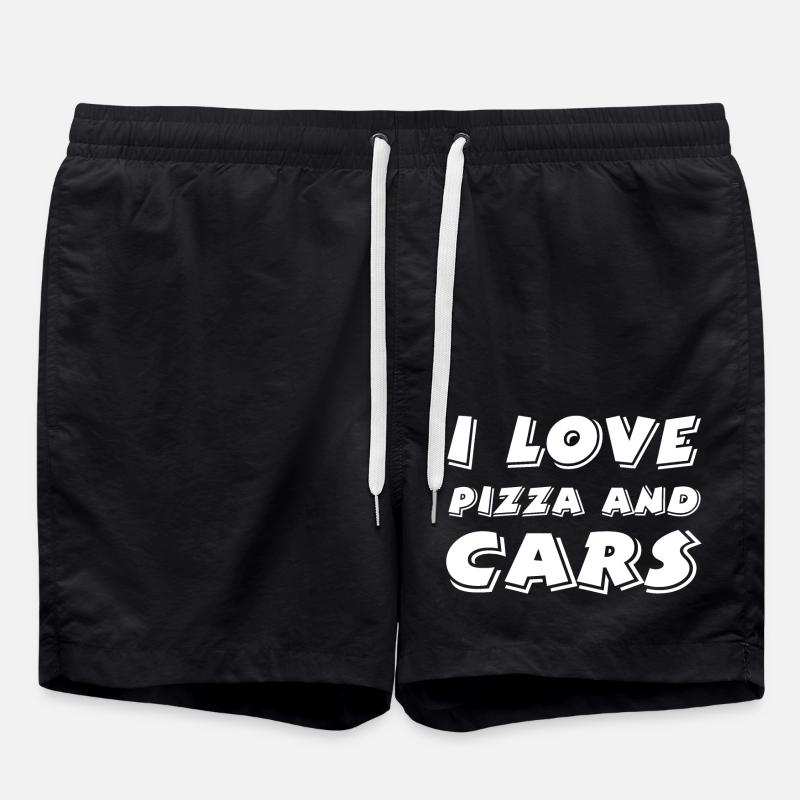 Car - Swim Trunks - black